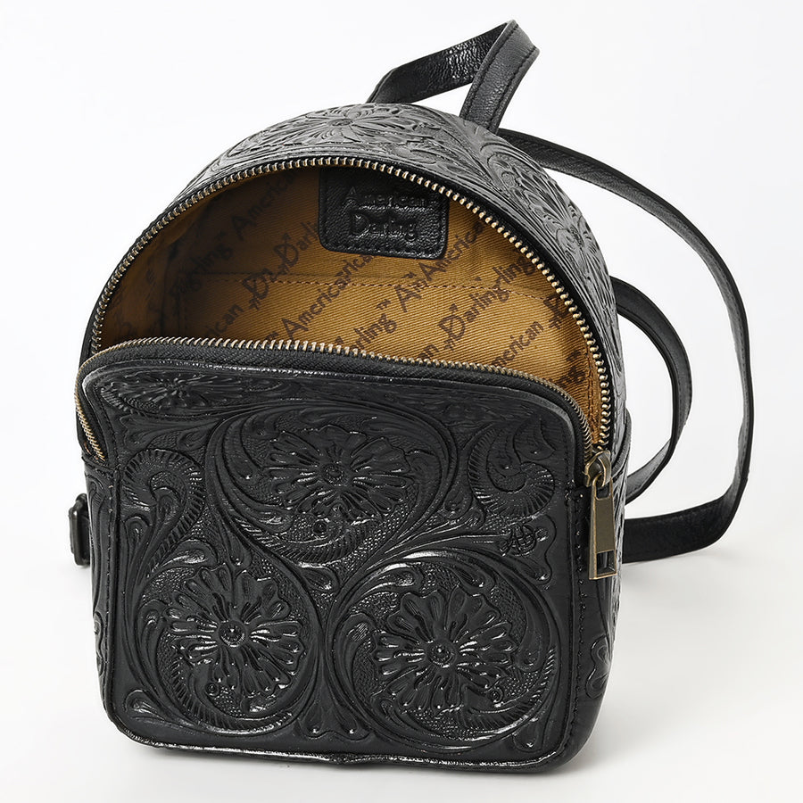American Darling Backpack Hand Tooled Genuine Leather Women's Bag Western Handbag Purse