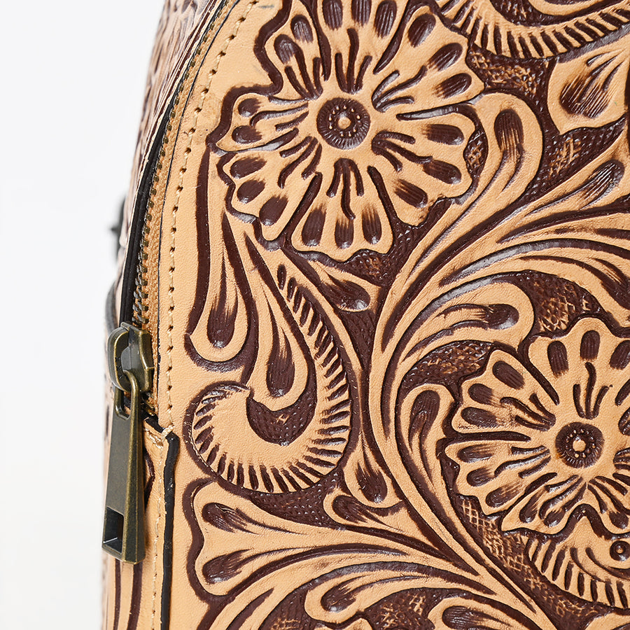 American Darling Backpack Hand Tooled Genuine Leather Women's Bag Western Handbag Purse