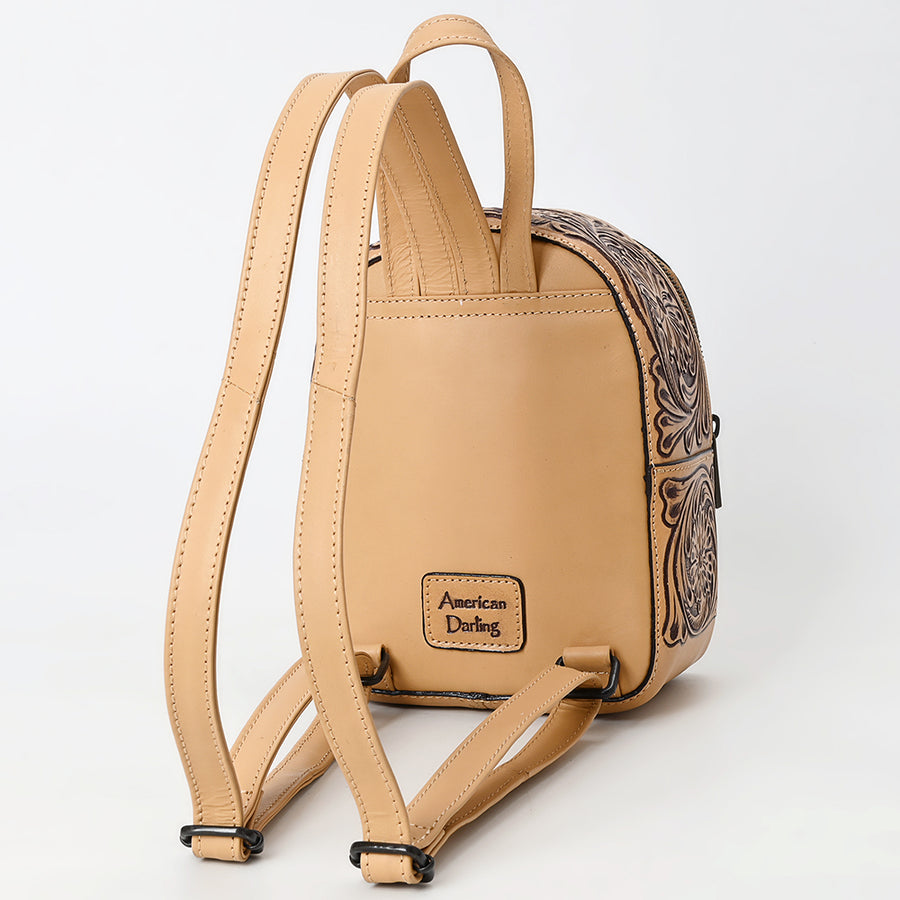 American Darling Backpack Hand Tooled Genuine Leather Women's Bag Western Handbag Purse