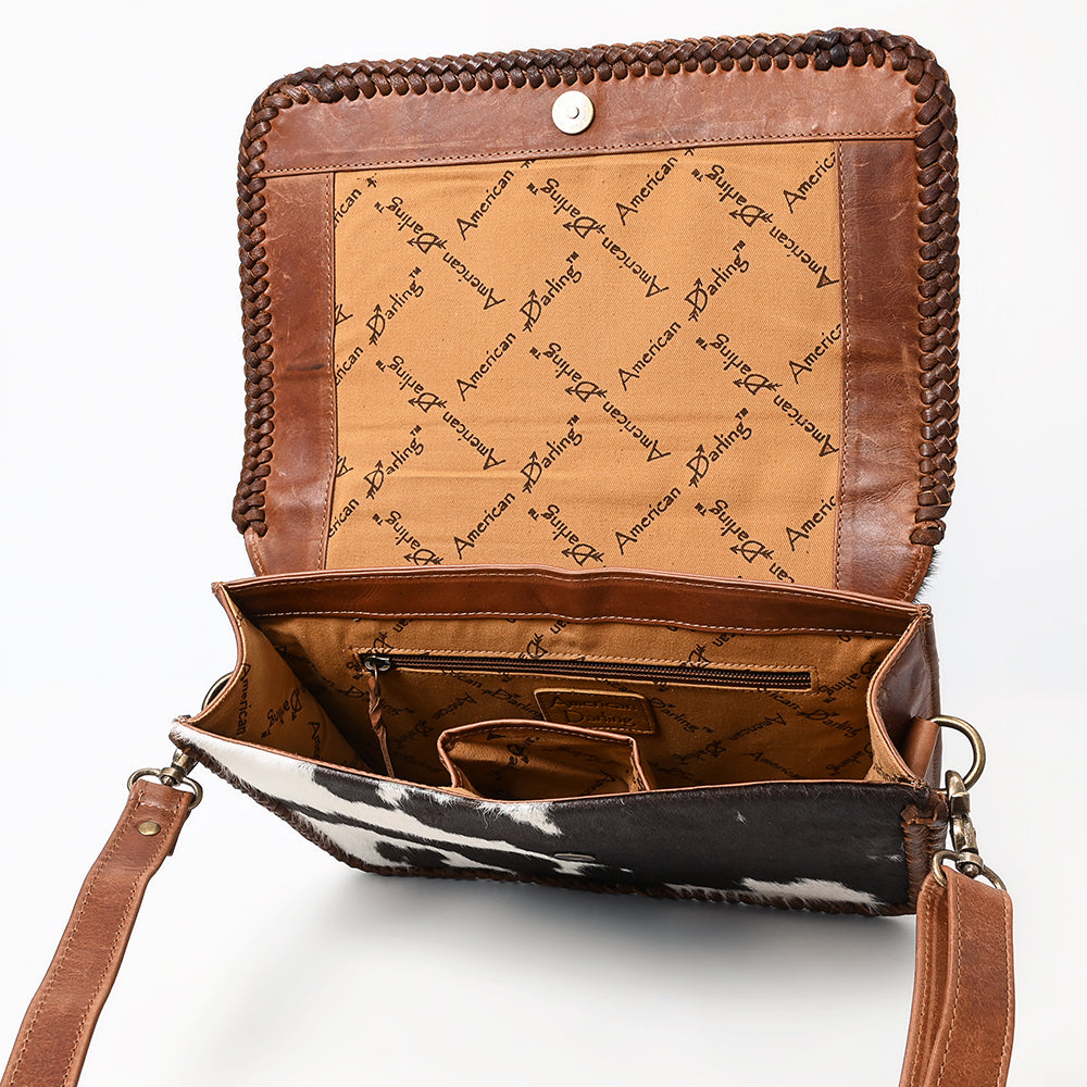 American Darling Cross Body Hair on Genuine Leather Western Women Bag | Handbag Purse Crossbody for Cute