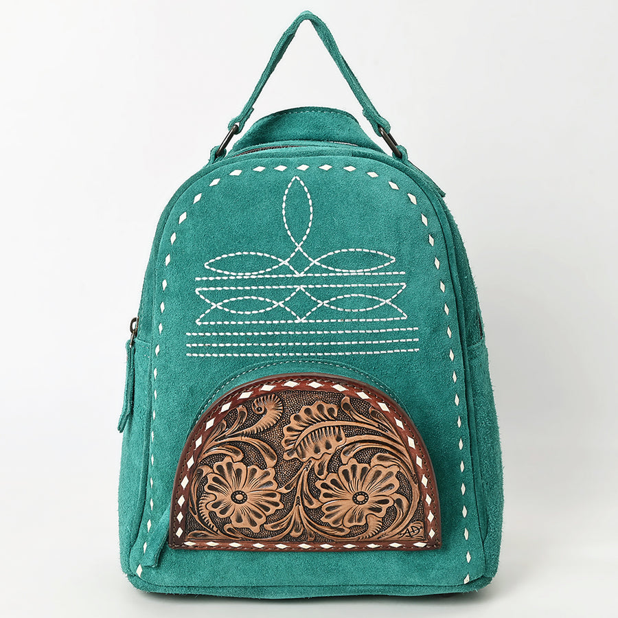 American Darling Backpack Hand Tooled Genuine Leather Women's Bag Western Handbag Purse | for Women Cute