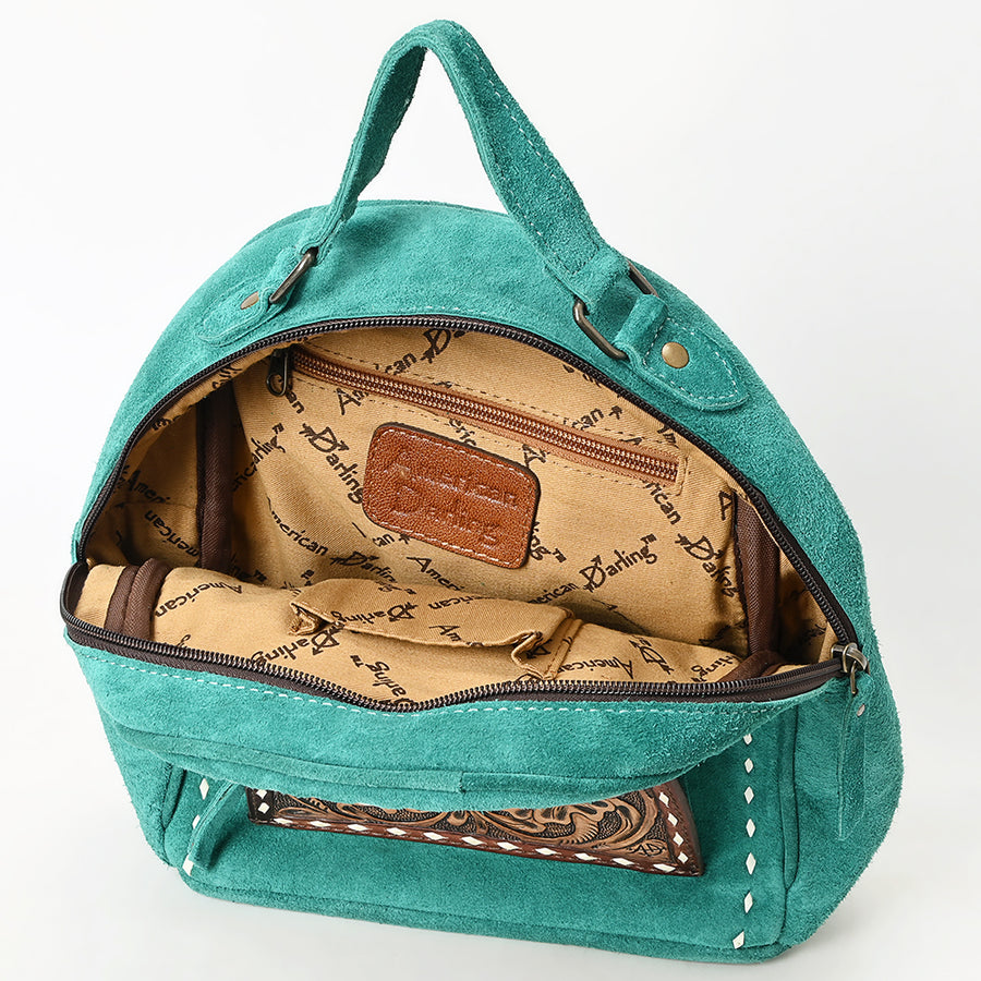American Darling Backpack Hand Tooled Genuine Leather Women's Bag Western Handbag Purse | for Women Cute