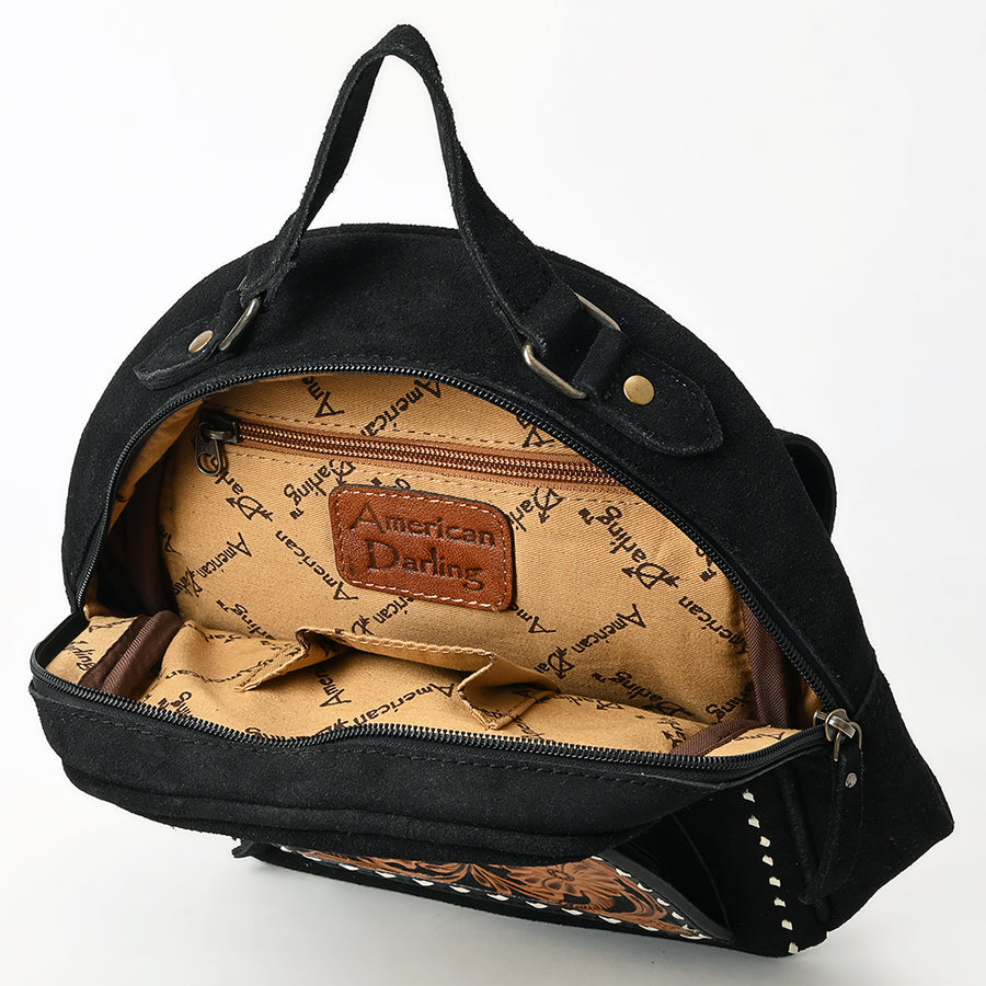 American Darling Backpack Hand Tooled Genuine Leather Women's Bag Western Handbag Purse | for Women Cute