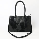 American Darling Tote Crocodile Embossed Genuine Leather Women Bag Western Handbag Purse