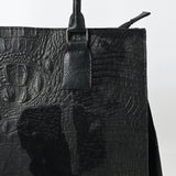 American Darling Tote Crocodile Embossed Genuine Leather Women Bag Western Handbag Purse