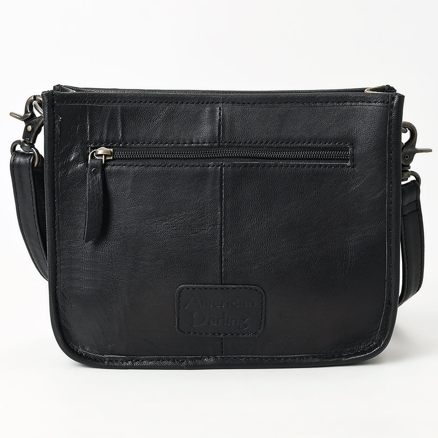 American Darling Cross Body Crocodile Embossed Full Grain Genuine Leather Western Women Bag Handbag Purse Crossbody for Cute