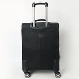 American Darling Travel Case Beautifully Hand Tooled Hair-On Genuine Leather women Trolley bag