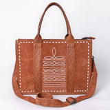 American Darling Tote Genuine Leather Women Bag Western Handbag Purse
