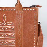 American Darling Tote Genuine Leather Women Bag Western Handbag Purse