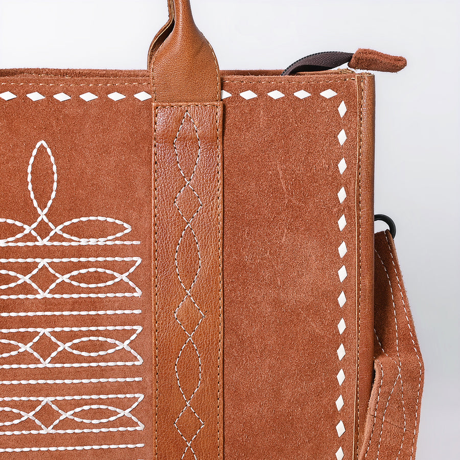 American Darling Tote Full Grain Genuine Leather Western Women Bag Handbag Purse | Travel Bags College Casual