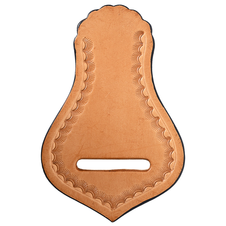 Hilason Western Horse Saddle Repair cinch Genuine Leather Girth Holder tan - Uhorse