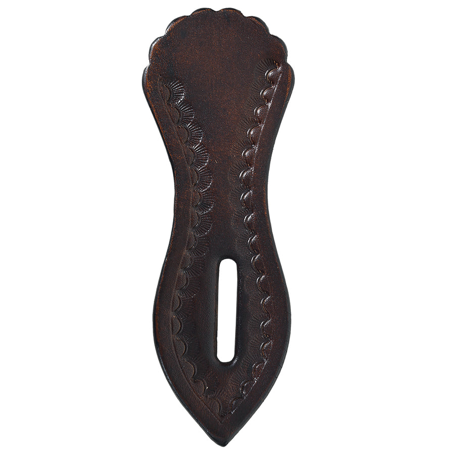 Hilason Western Horse Saddle Repair cinch Genuine Leather Girth Holder brown - Uhorse