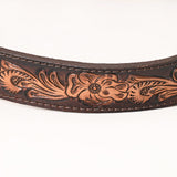 American Darling Hand Tooled Hair On Genuine Suede Leather Clutch Bag | Tooled Travel Jewelry Case