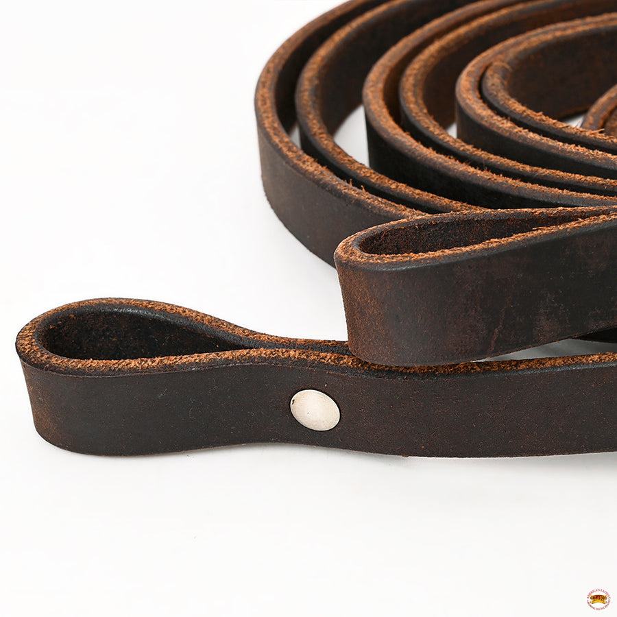 HILASON Western Genuine Leather Horse Split Reins | Riding-Reins Reining-Reins Heavy-Duty-Rein