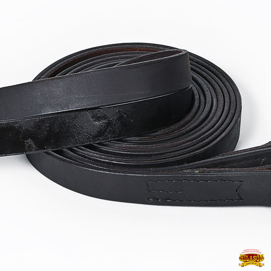 HILASON Western Genuine Leather Horse Split Reins | Riding-Reins Reining-Reins Heavy-Duty-Rein