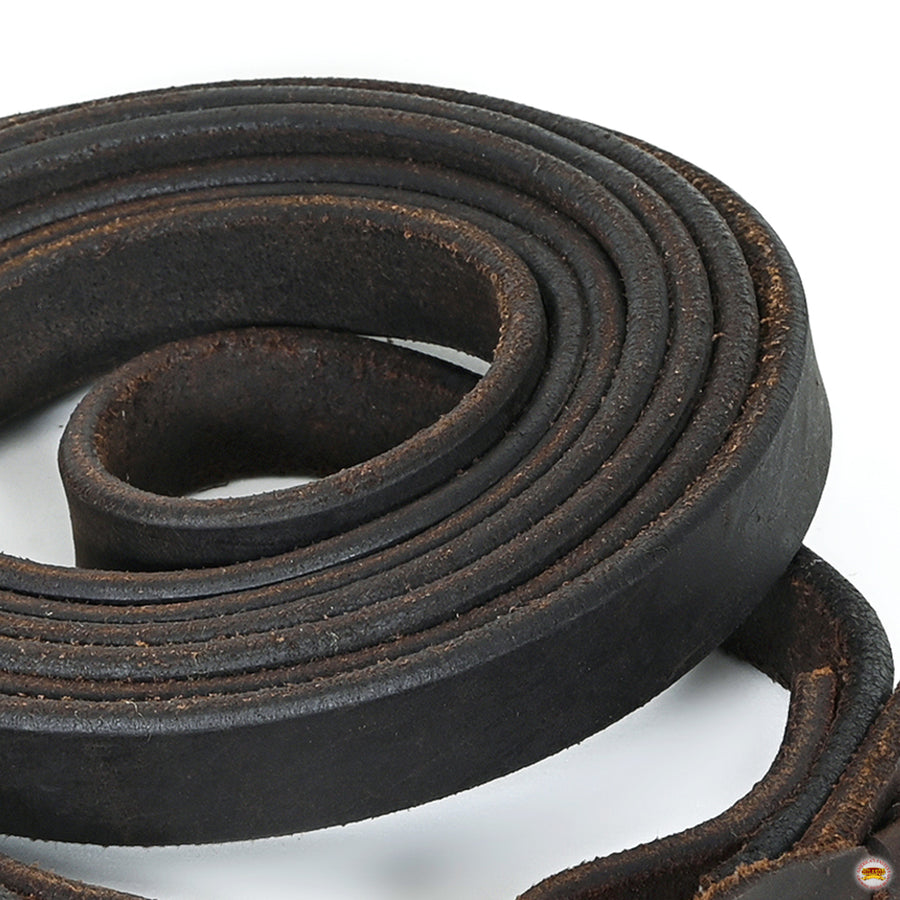 HILASON Western Genuine Leather Horse Split Reins | Riding-Reins Reining-Reins Heavy-Duty-Rein