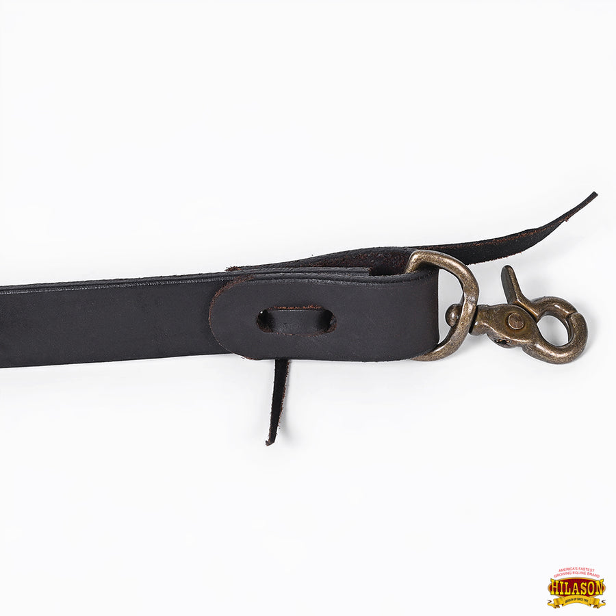 HILASON Western Genuine Leather Horse Split Reins | Riding-Reins Reining-Reins Heavy-Duty-Rein
