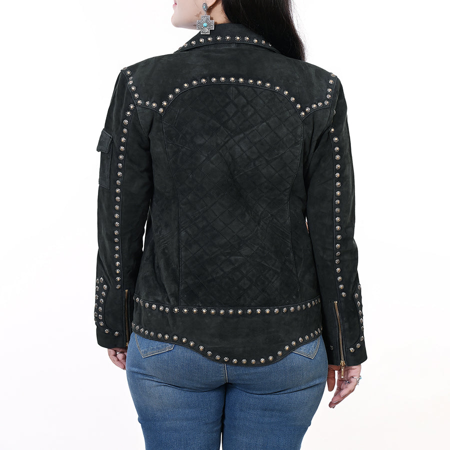 American Darling Genuine Vintage leather Women Blazer dress Shirt jacket ladies Girl| | for