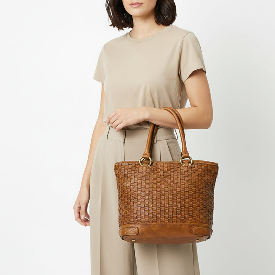 SWL114 Tote Genuine Leather women bag western