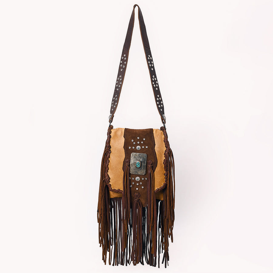 American Darling Messenger Genuine Leather Women Bag Western Handbag Purse | for Cute