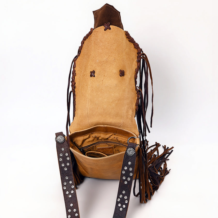 American Darling Messenger Genuine Leather Women Bag Western Handbag Purse | for Cute