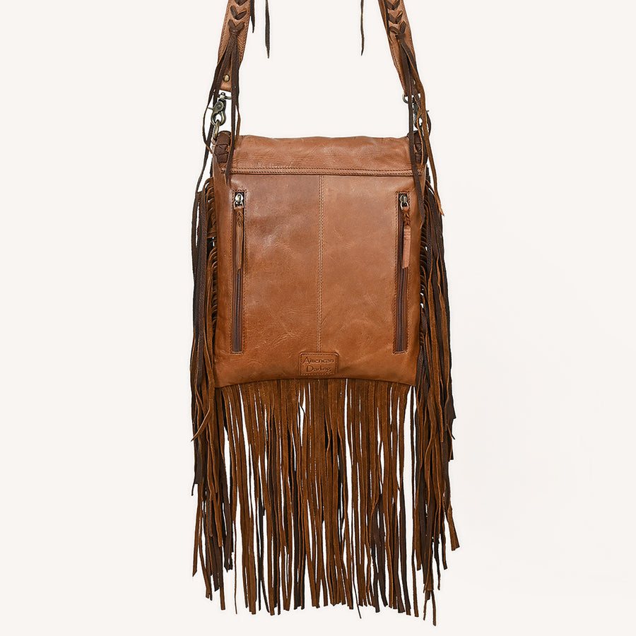 American Darling Messenger Genuine Leather Women Bag Western Handbag Purse | for Cute