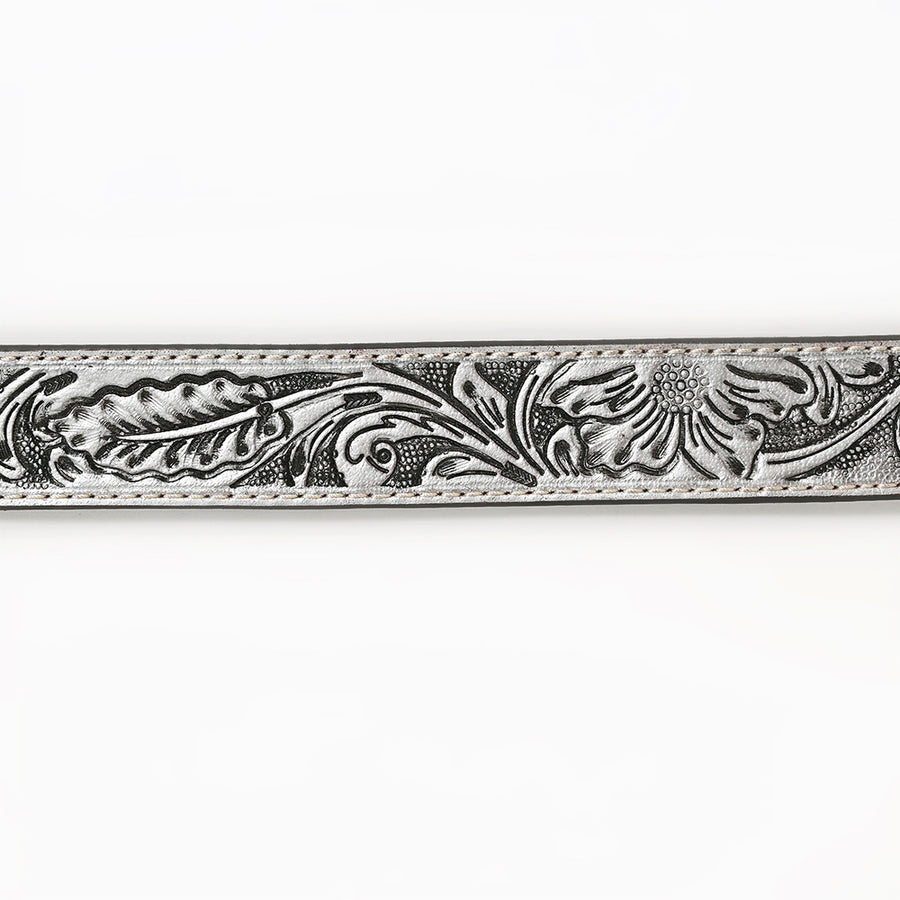 American Darling Belt Beautifully Hand Tooled Leather Unisex | Western Handcrafted