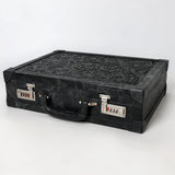 American Darling Jewelry Case Hand Tooled Genuine Leather Women Bag Western Handbag Purse |Briefcase