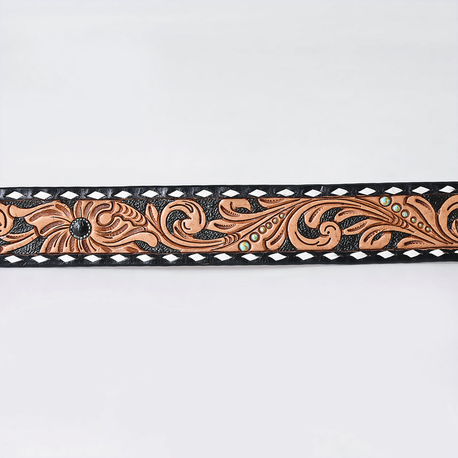 American Darling Beautifully Hand tooled Leather Unisex Belt| Western Belt | Handcrafted