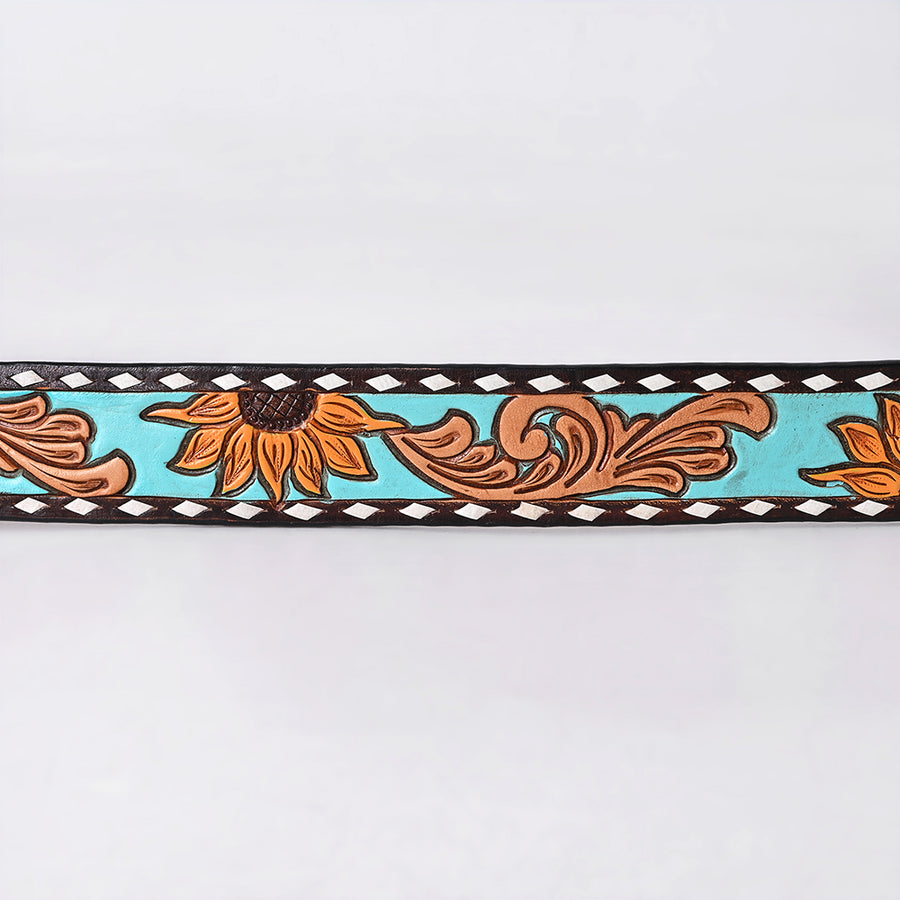 American Darling Beautifully Hand tooled Leather Unisex Belt| Western Belt | Handcrafted