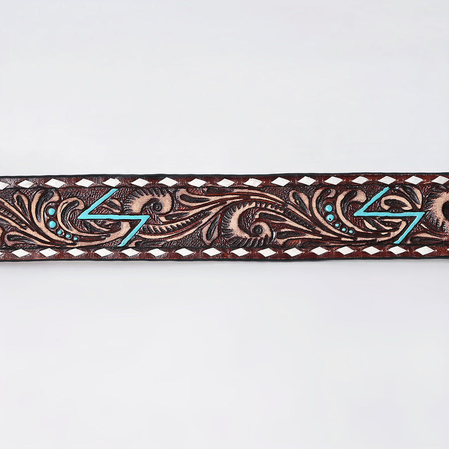 American Darling Beautifully Hand tooled Leather Unisex Belt| Western Belt | Handcrafted