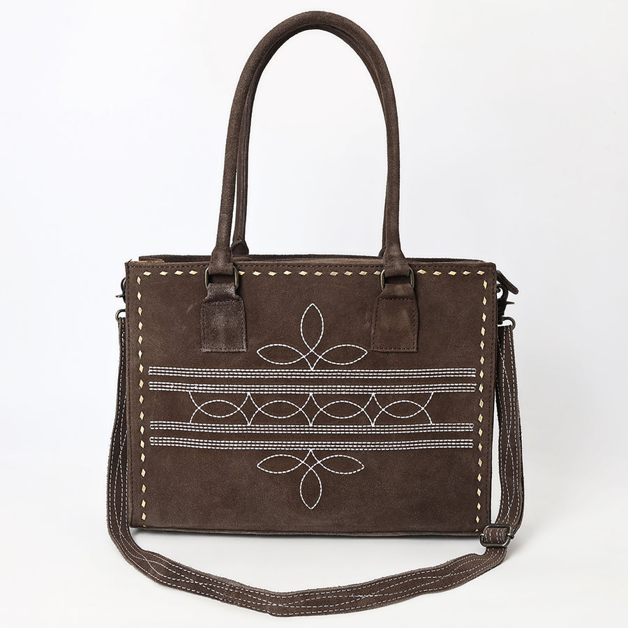 American Darling Tote Genuine Suede Leather Women Bag Western Handbag Purse | Travel Bags College Casual