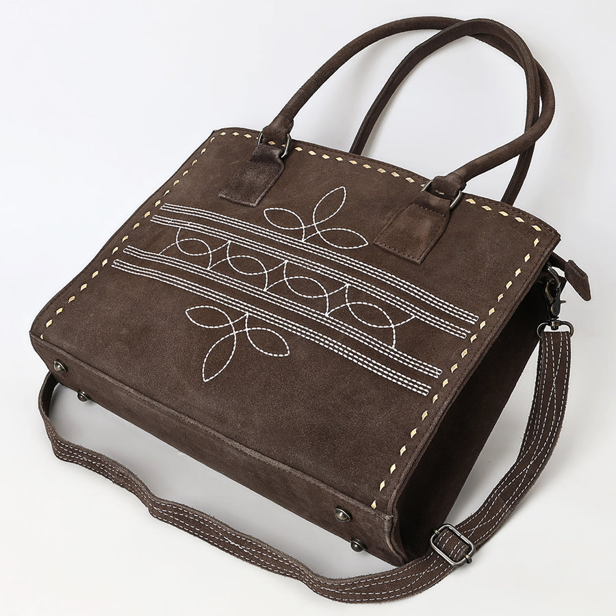 American Darling Tote Genuine Suede Leather Women Bag Western Handbag Purse | Travel Bags College Casual