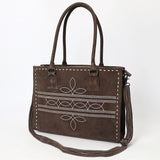 American Darling Tote Genuine Suede Leather Women Bag Western Handbag Purse