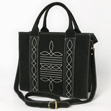 American Darling Tote Genuine Suede Leather women bag western handbag purse