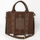 American Darling Tote Genuine Suede Leather women bag western handbag purse