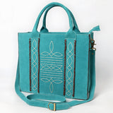 American Darling Tote Genuine Suede Leather women bag western handbag purse