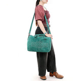 American Darling Genuine Suede Leather women bag western handbag purse