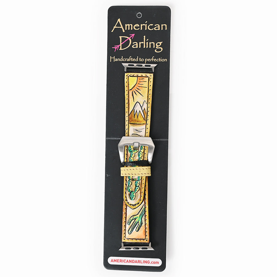 American Darling Beautifully Genuine Leather I watch by Hilason – Cowboy and equestrian accessories