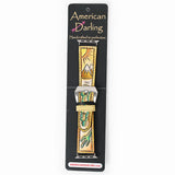 American Darling I watch Strap Genuine Leather With Beautiful Cactus Hand Painted Smart