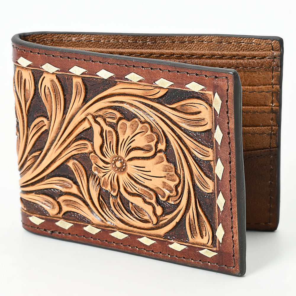 American Darling Wallet Beautifully Hand Tooled Genuine Leather women bag western handbag purse