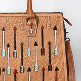 American Darling Genuine Leather Tote Bag