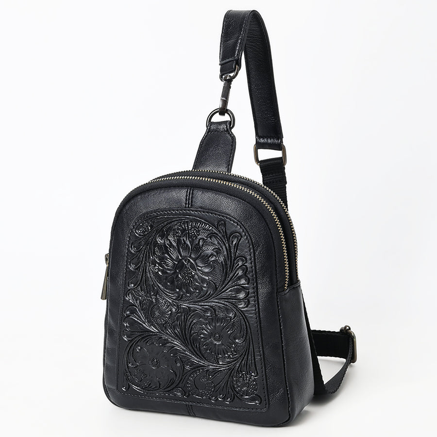 ADBGZ887A American Darling Sling Genuine W. Leather Women Bag – by Hilason – Cowboy and equestrian accessories