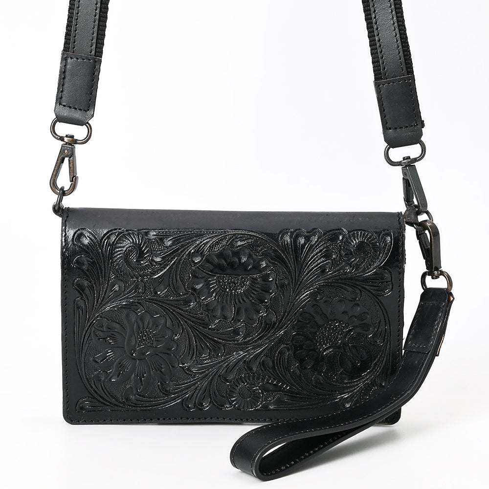 American Darling Wallet Beautifully Hand Tooled Genuine Leather Women Bag Western Handbag Purse | Handbags
