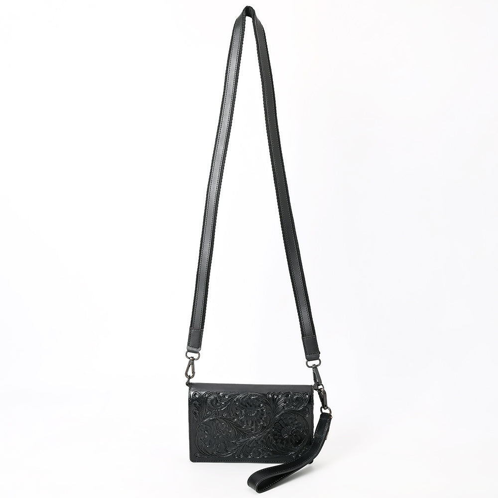 American Darling Wallet Beautifully Hand Tooled Genuine Leather Women Bag Western Handbag Purse | Handbags