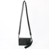 American Darling Wallet Beautifully Hand Tooled Genuine Leather Women Bag Western Handbag Purse | Handbags