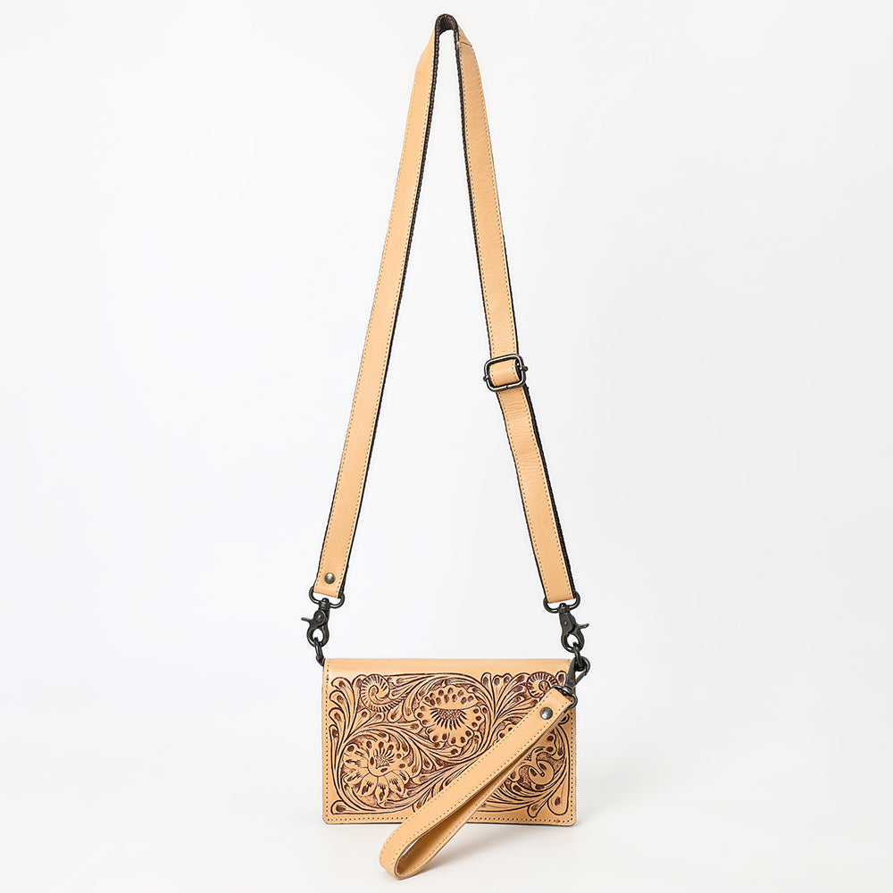 American Darling Wallet Beautifully Hand Tooled Genuine Leather Women Bag Western Handbag Purse | Handbags