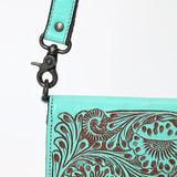 American Darling Wallet Beautifully Hand Tooled Genuine Leather Women Bag Western Handbag Purse | Handbags