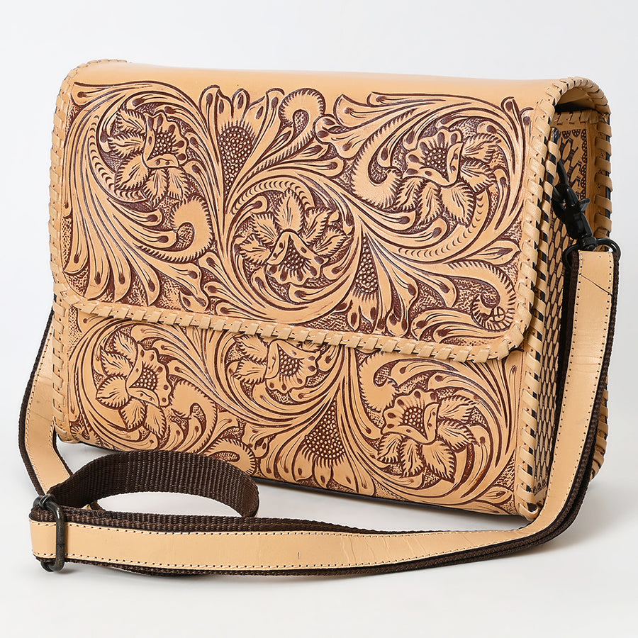 American Darling Wallet Beautifully Hand Tooled Genuine Leather Women Bag Western Handbag Purse | Handbags - Uhorse