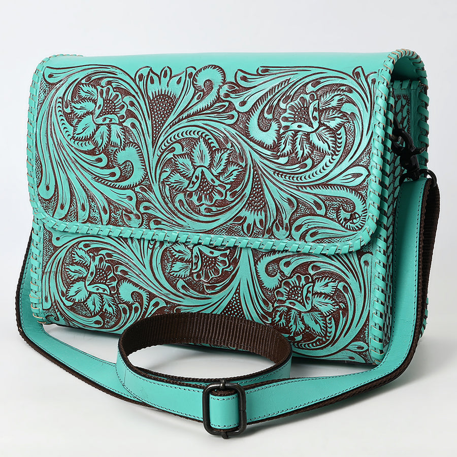 American Darling Wallet Beautifully Hand Tooled Genuine Leather Women Bag Western Handbag Purse | Handbags - Uhorse